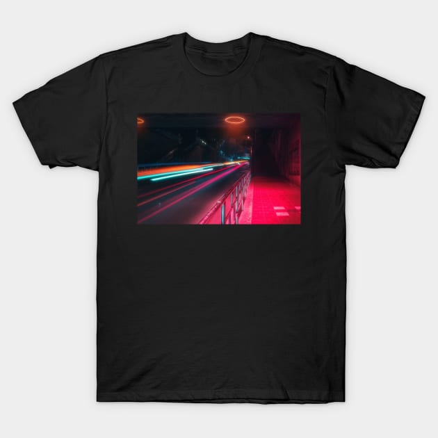 Night City Lights T-Shirt by Bien Design